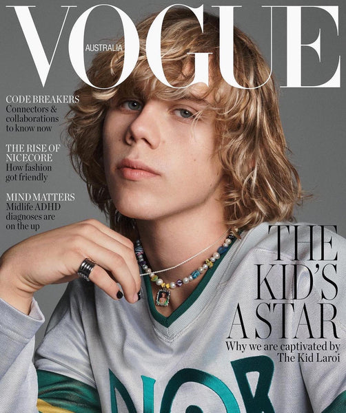 The Kid LAROI for Vogue Australia's April 2022 Issue