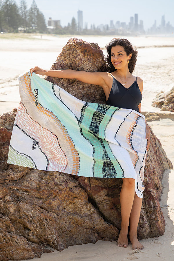 Coastal Yooroorroom (No. 2) Beach Towel