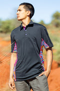 Celebration Black Bamboo (Simpson) Unisex Polo Shirt