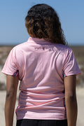 Pink Colours Pink Bamboo (Simpson) Women's Fitted Polo Shirt