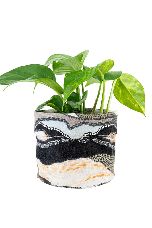 Warlangen (First Rain Storm) Canvas Plant Pot