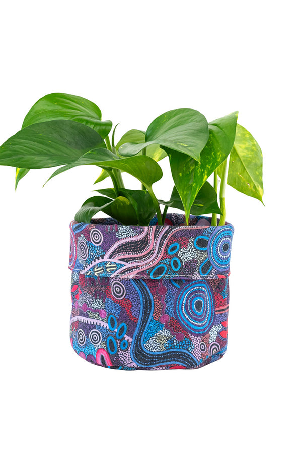 Grandmother's Country (No. 5) Canvas Plant Pot