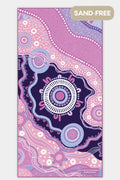 A Woman's Connection Sand Free rPET Beach Towel (80x160cm)