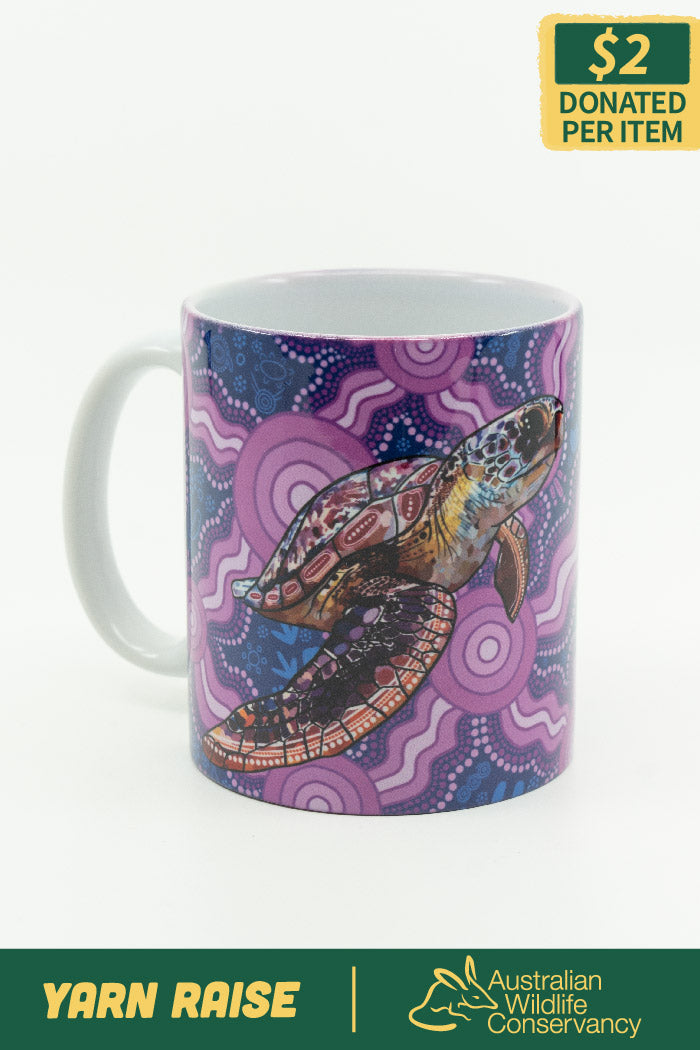 Sea Turtle 'Australian Wildlife Conservancy' Ceramic Coffee Mug