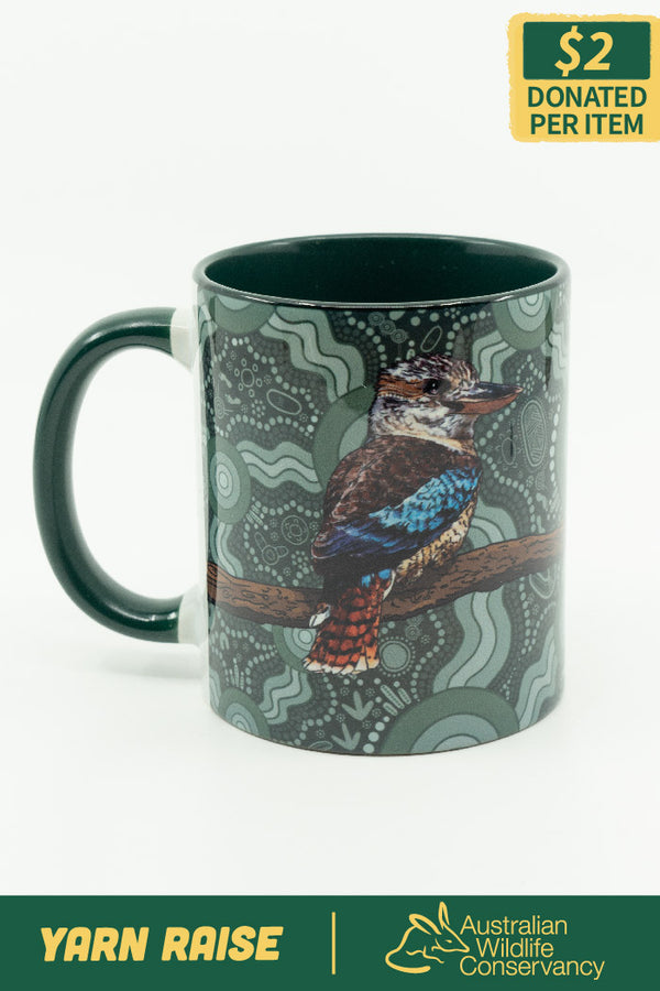 Kookaburra (Durdilapka) 'Australian Wildlife Conservancy' Ceramic Coffee Mug