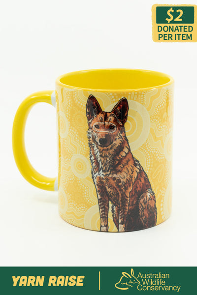 Dingo (Wilkurr) 'Australian Wildlife Conservancy' Ceramic Coffee Mug