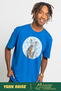 Koala (Gurrburr) 'Australian Wildlife Conservancy' Bright Royal Cotton Crew Neck Unisex T-Shirt