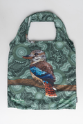 Birds 'Australian Wildlife Conservancy' rPET Reusable Fold-Up Shopping Bag (3 Pack) with Drawstring Bag