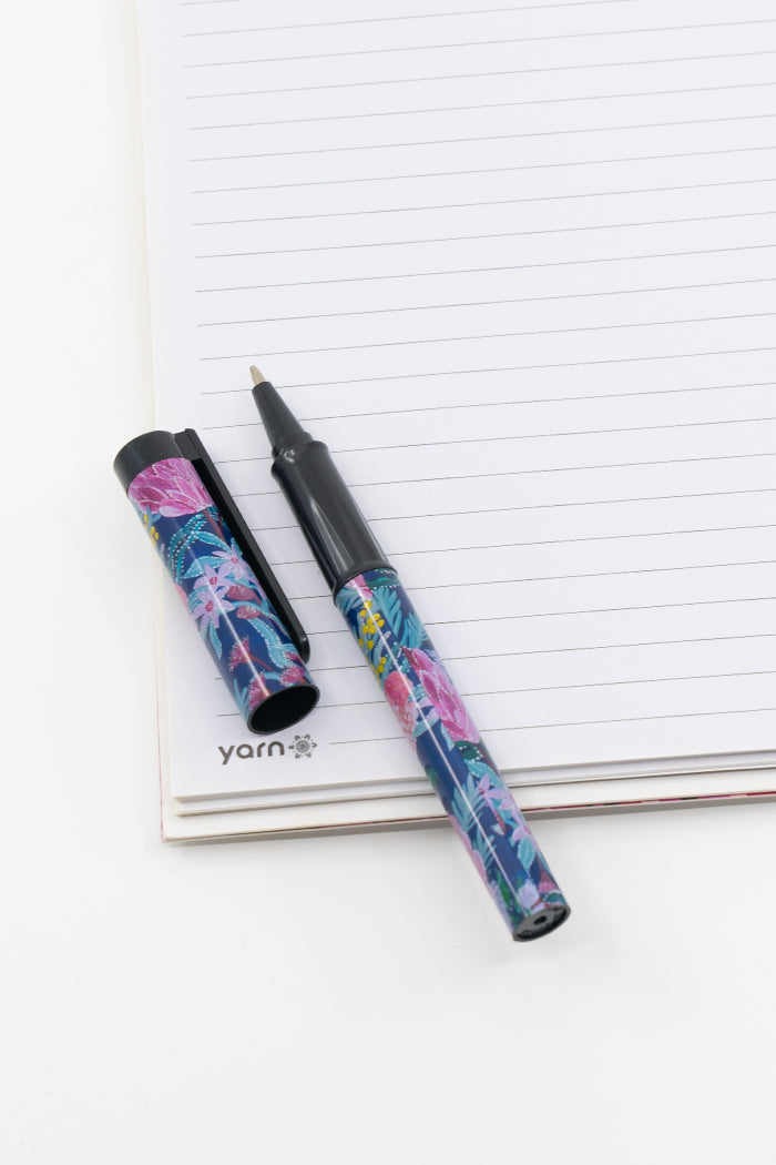 Jessica Begg 'Native Flowers' Ballpoint Pen (4 Pack)