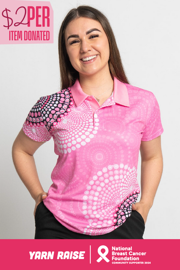 Tribe Of Women Bamboo Essence Women's Fitted Polo Shirt