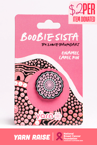 Boobie Sista Lapel Pin