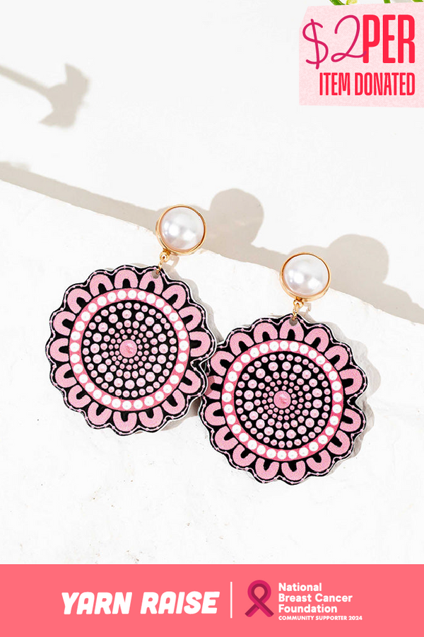 Boobie Sista Round Earrings