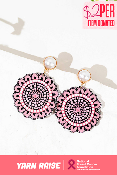 Boobie Sista Round Earrings