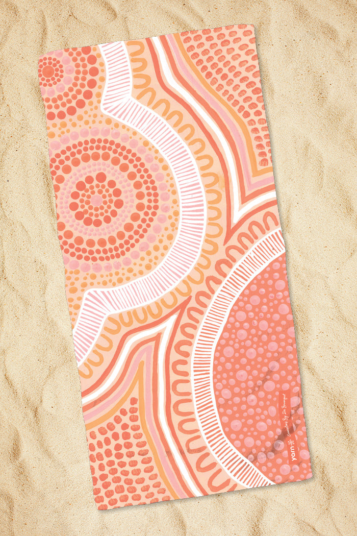 Connections Beach Towel