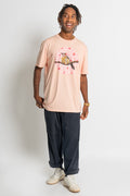 Possum (Batja) 'Australian Wildlife Conservancy' Pale Pink Cotton Crew Neck Unisex T-Shirt