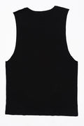 Our Bloodline Black Cotton Men's Muscle Tank Top