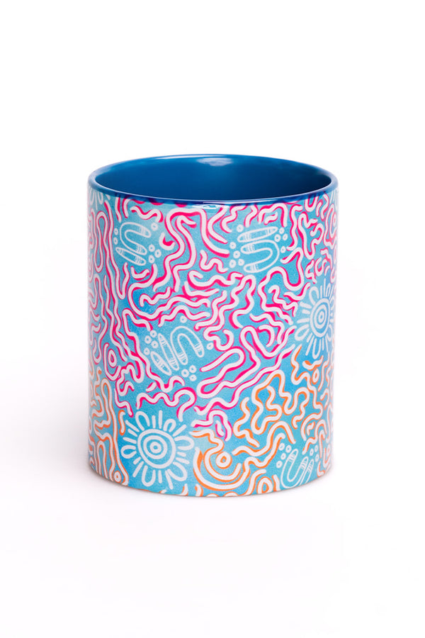 Sunset Over The Reef Ceramic Coffee Mug