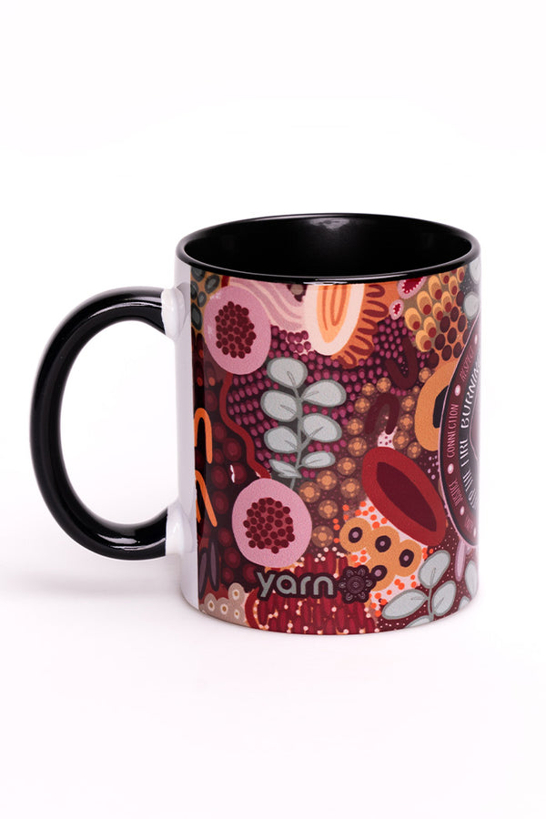 Bitja Mulana (Fire Spirit) Ceramic Coffee Mug