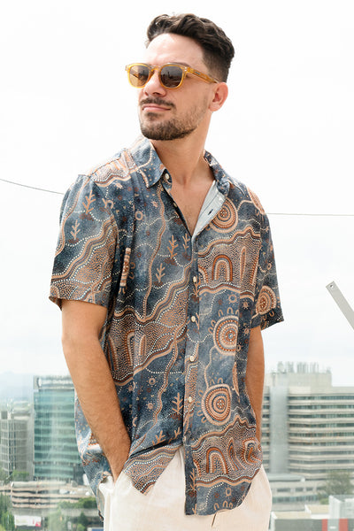 MEN´S SHIRTS FEATURING INDIGENOUS DESIGNS