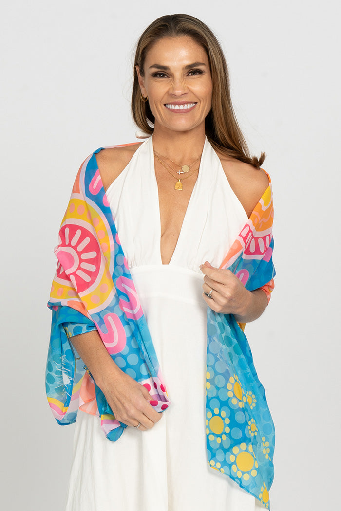 Endless Summer Rectangle Chiffon Scarf