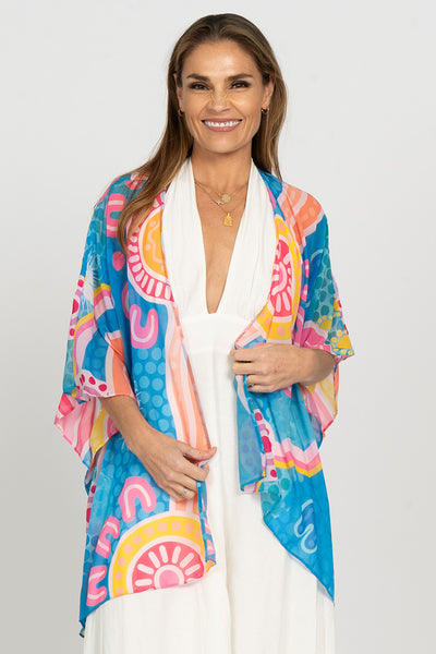 Endless Summer Chiffon Shawl