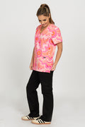 Leehan (Heart) Women’s Three Pocket Scrub Top