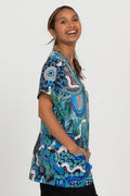 A Kokoda Journey Women’s Three Pocket Scrub Top