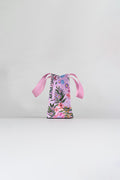 Pink Banksia Matte Ribbon Handled Extra Small Gift Bag