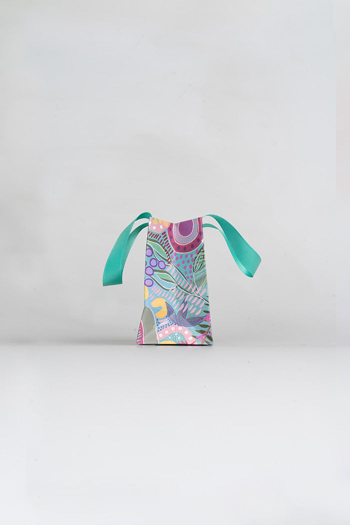 A Chapter Closing Matte Ribbon Handled Extra Small Gift Bag