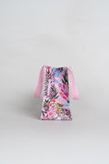 Pink Banksia Matte Ribbon Handled Small Gift Bag