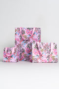 Pink Banksia Matte Ribbon Handled Small Gift Bag