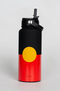 "Raise The Flag" Aboriginal Flag 1L Insulated Stainless Steel Drink Bottle with Handle