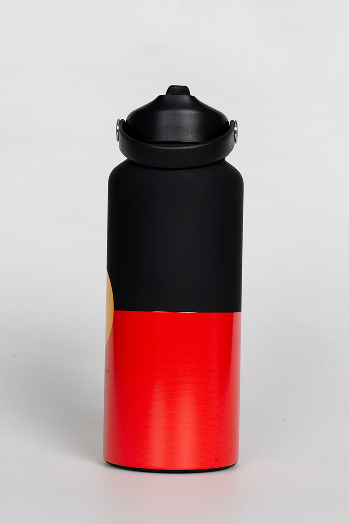 "Raise The Flag" Aboriginal Flag 1L Insulated Stainless Steel Drink Bottle with Handle