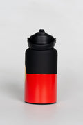 "Raise The Flag" Aboriginal Flag 650mL Insulated Stainless Steel Drink Bottle with Handle