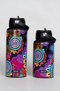 Celebration 1L Insulated Stainless Steel Drink Bottle with Handle