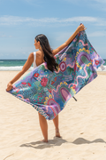 A Chapter Closing Sand Free rPET Beach Towel (80x160cm)