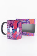 Danjoo (Purple) Ceramic Coffee Mug In Gift Box