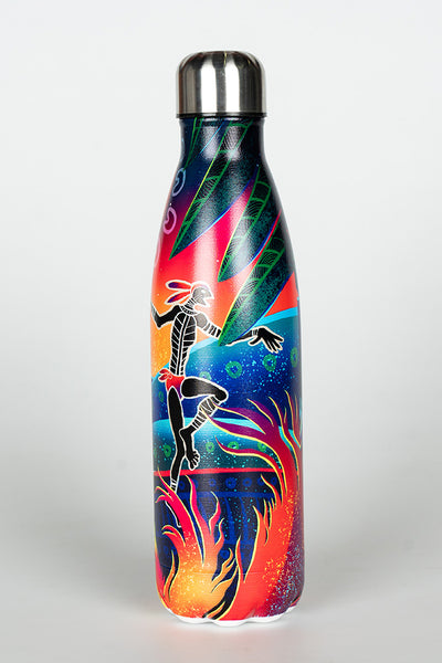 Fire Spirit People NAIDOC 2024 Vacuum Insulated Double Walled Stainless Steel Water Bottle
