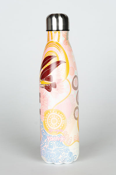 Kindling NAIDOC 2024 Vacuum Insulated Double Walled Stainless Steel Water Bottle