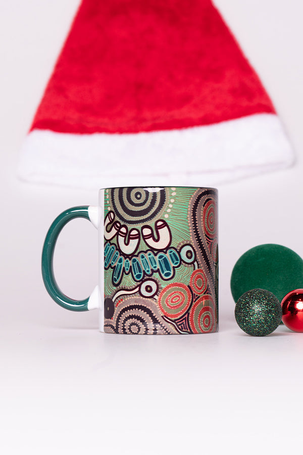 Danjoo (Green) Ceramic Coffee Mug