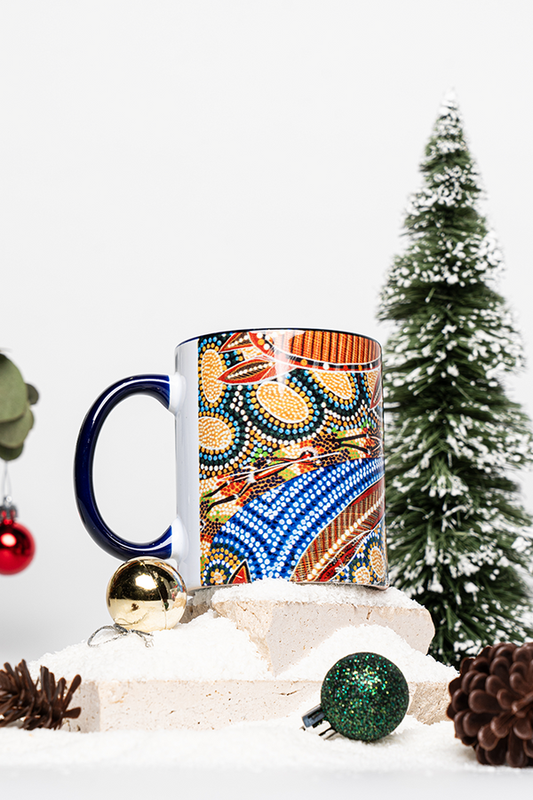 Healing Land, Rivers, Sea and Ocean Ceramic Coffee Mug