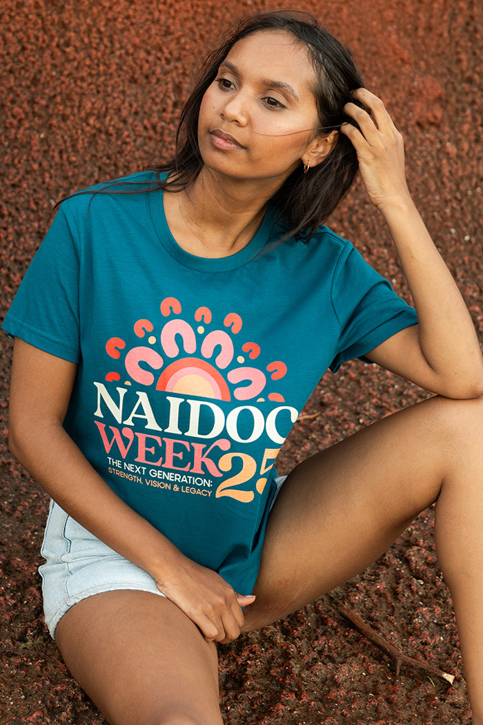 NAIDOC 2025 Atlantic Cotton Crew Neck Women's T-Shirt