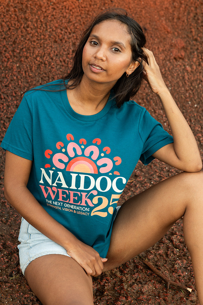 NAIDOC 2025 Atlantic Cotton Crew Neck Women's T-Shirt