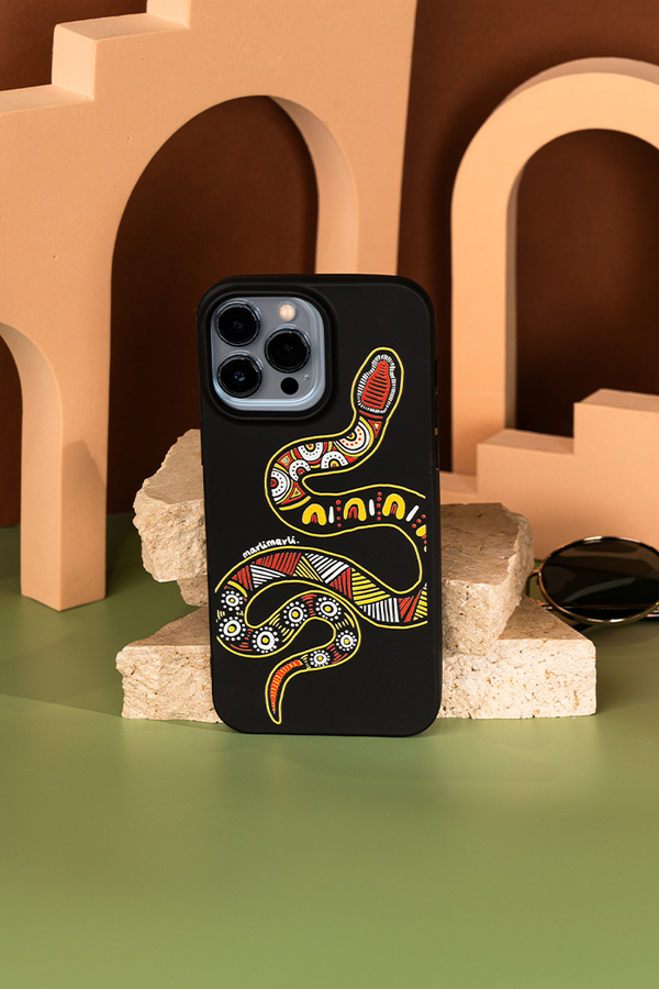 Durrin (Snake) Black Printed Phone Case (iPhone/Samsung)