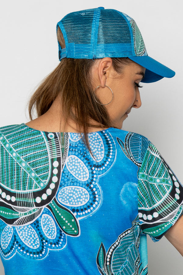 Ocean Turtles Mesh Trucker Cap