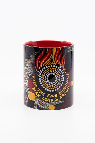 Generational Flames Ceramic Coffee Mug