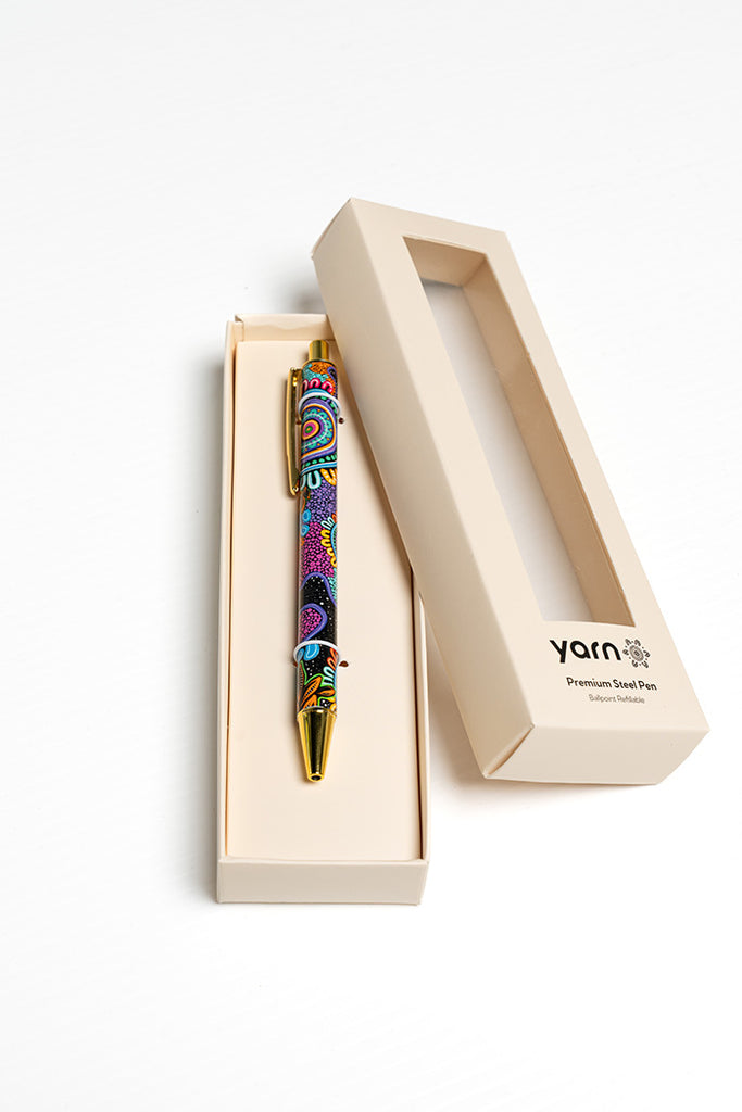 Celebration Metal Refillable Premium Pen