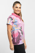 Guiding Light NAIDOC 2024 Bamboo Essence Women's Fitted Polo Shirt