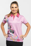 Guiding Light NAIDOC 2024 Bamboo Essence Women's Fitted Polo Shirt