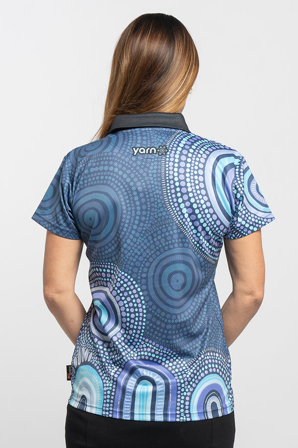 Our Future, Together Bamboo Essence Women's Fitted Polo Shirt